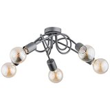  Nadometni luster INTER 5xE27/15W/230V siva | Eponuda.com