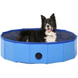  Sklopivi bazen za pse plavi 80 x 20 cm PVC | Eponuda.ba