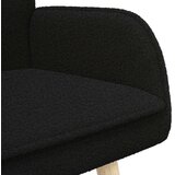 SOFA za dvije osobe Crna 115 x 61 x 87 cm Bouclé | Eponuda.ba