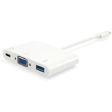 Equip Adapterski kabel Type-C za Vga +Usb M/F, (21407057) | Shoptok.si