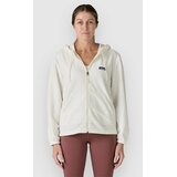 Patagonia Micro D Pulover s kapuco iz flisa birch white | Shoptok.si