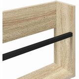  Polica za časopise s policom Zidne Sonoma hrast 80 x 12 x 30 cm | shoptok.hr
