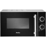 Amica AMGF20M1GS microwave Countertop Grill microwave 20 L 700 W Black, Silver | shoptok.hr
