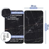 Wenko Zaštitni poklopci za štednjak u setu od kaljenog stakla 2 kom 52x30 cm Black Marble – | shoptok.hr