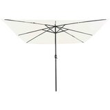  Vrtni suncobran Pijesak 295 x 295 x 245 cm Poliester i čelik | Eponuda.com