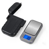 INF Mini tehtnica v obliki vžigalnika za nakit, 100g/0.01g, srebrno-črna, (5000290981) | Shoptok.si