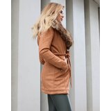 Resti Camel women's fur coat jacket - Clothing | shoptok.hr