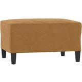  3-dijelni set sofa s jastucima smeđi baršunasti Smeđa | Shoptok.si