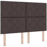 vidaXL Postelja z vzmetnico z vzmetnico Temno rjava 140 x 190 cm blago, (5000127590) Cene