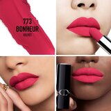 Dior Rouge dugotrajni ruž za usne punjiva nijansa 773 Bonheur Velvet 3,5 g | shoptok.hr