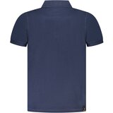 ACCADEMIA MILITARE MILITARY ACADEMY MEN&#39;S BLUE SHORT SLEEVE POLO | shoptok.hr