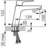 Ferro Baterija za lavabo Vitto Verdeline BVI2VL | Eponuda.com