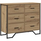  Komoda s ladicama 2 pcs Umjetnički hrast 91 x 35,5 x 74,5 cm | shoptok.hr