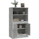  Visoka komoda siva betona 60x35 5x103 5 cm konstruiranog drva | shoptok.hr