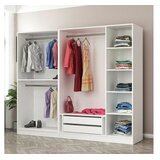 Hanah home Ormar Kale-8422, 225x210x52 cm, Bijela | Eponuda.ba