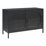 Støraa Crna metalna vitrina 100x64x40 cm Luna – | shoptok.hr