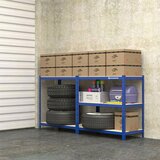 Songmics Regal GLR30Q, 5 delni, (150 x 75 x 30 cm), moder | Shoptok.si