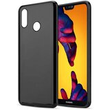  case, združljiv s huawei v črni barvi - zaščitni pokrov iz fleksibilnega silikona tpu, (20591105) | Shoptok.si