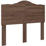  Konstrukcija postelje z vzglavjem Rjav hrast 120 x 200 cm, (5000102466) | Shoptok.si
