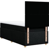  Box spring krevet s madracem crni 90x190 cm od tkanine | shoptok.hr