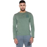 Leone 1947 Majice z dolgimi rokavi Man T-Shirt Long Sleeves Treatments Zelena Cene