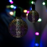  led 3D dekorativna filament sijalica G125 E27/4W/230V 3000K | Eponuda.com