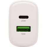 Home Polnilec, hitri, 1 x USB-A, 1 x USB-C, 20W, GaN - SA20PPS | Shoptok.si
