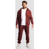 GymBeam zone zip up hoodie cherrywood 112183 | ePonuda.com