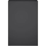  Vrtna saksija Crna 50 x 20 x 75 cm Čelična vrata | shoptok.hr