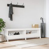 vidaXL Klupa za hodnik bijela 160x28x45 cm od masivne borovine Cijene