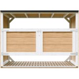 Timbela Nadstrešek za smetnjake 3x240L, vrtna shramba M982A-HARVEST HONEY, (5000255891) | Shoptok.si
