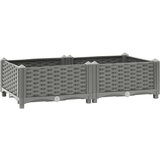  Povišena gredica 80 x 40 x 23 cm od polipropilena | shoptok.hr