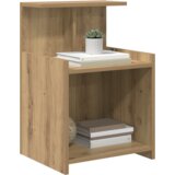 vidaXL noćni ormari 2 kom Umjetnički hrast 40x35x60 cm Konstruirano drvo | shoptok.hr
