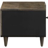  Stol za kavu svijetlo sivi 80x50x40 cm Puno drvo Mango | shoptok.hr
