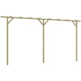 vidaXL Vrtna pergola 400 x 40 x 205 cm drvena u
