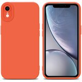 Cadorabo Ohišje, združljiv z jabolkom v tekočini oranžni barvi - zaščitni pokrov iz fleksibilnega silikona TPU, (20596289) | Shoptok.si