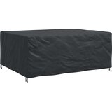 vidaXL Prevleka za zunanje pohištvo Črna 220 x 190 x 85 cm 420D | Shoptok.si