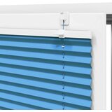 vidaXL Plisirana roleta plava 95x150 cm širina tkanine 94,4 cm | shoptok.hr