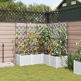  Vrtna saksija 5 pcs Bijeli 120 x 120 x 143 cm Plastika | Eponuda.com