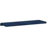  Jastučić za klupu Plišani kord Mornarsko plava Dubina 35 cm - Modra 110 x 38 x 6 5 cm | shoptok.hr