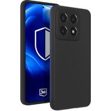 3mk Silikonsko ohišje za Xiaomi 14T Odporno na udarce z vložkom iz mikrovlaken, Črna, (5000189729) Cene