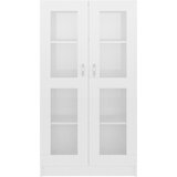  Vitrina bijela visokog sjaja 82,5x30,5x150 cm konstruirano drvo | Eponuda.ba