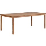 vidaXL Vrtna miza 200x100x77 cm trdna tikovina Cene