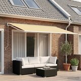  Zamjensko platno za tendu Žuta i bijela 300 x 200 cm Poliester | shoptok.hr