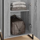  Ormar s pohranom Siva Sonoma 50 x 50 x 200 cm Konstruirano drvo | shoptok.hr