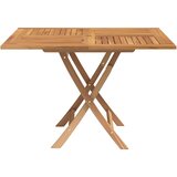  Sklopivi vrtni stol 110x110x75 cm od masivne tikovine | Eponuda.com