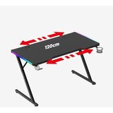 Hero Gaming stol 2.5 RGB crni, 120 cm | shoptok.hr
