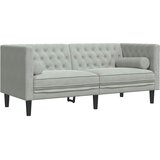 SOFA Svijetlo siva 174 x 74,5 x 70,5 cm Baršun | shoptok.hr