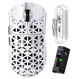  bežični gaming miš R5Ultra PAW3950MAX/Carbon Fiber/Superlight/8KHz/Omron switches/white Cene