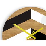  Lesena stenska ura Cikcak | Shoptok.si